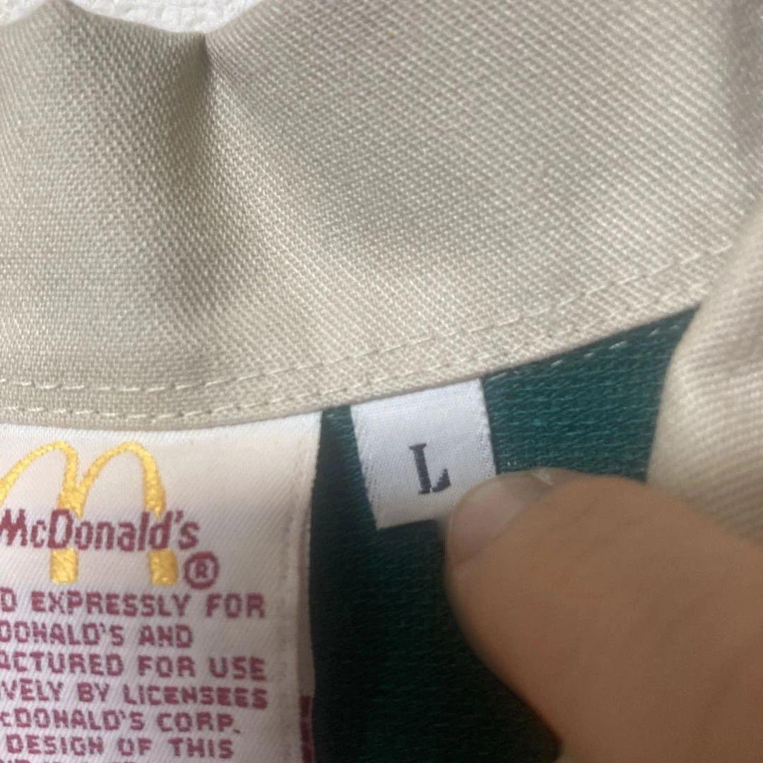 プ*読様 McDonald's ヴィンテージ古着　グリーン ポロシャツ