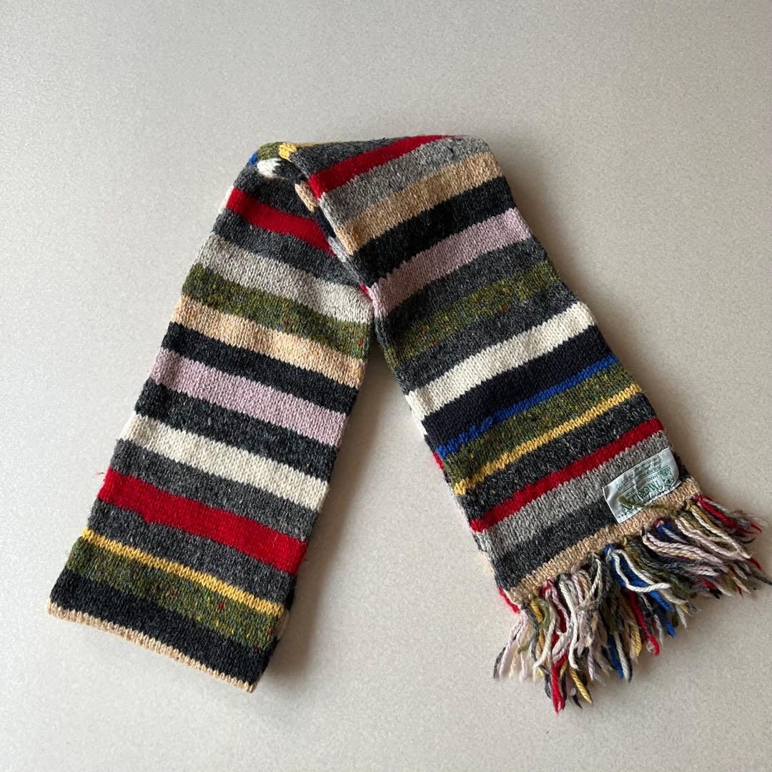 90s INVERALLAN vintage knit マルチカラー