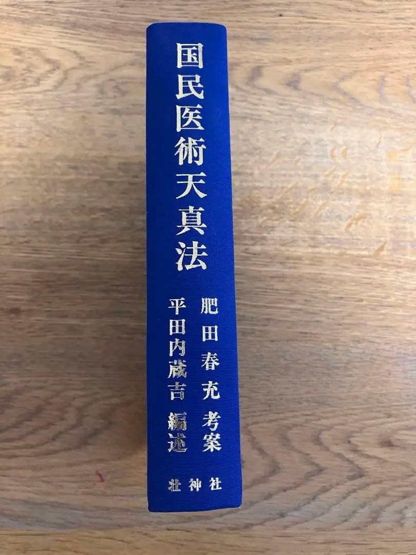 国民医術天真法　肥田春充　平田内臓吉