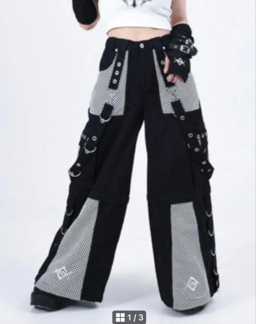 REFLEM/レフレム』2WAYワイドボンテージパンツ