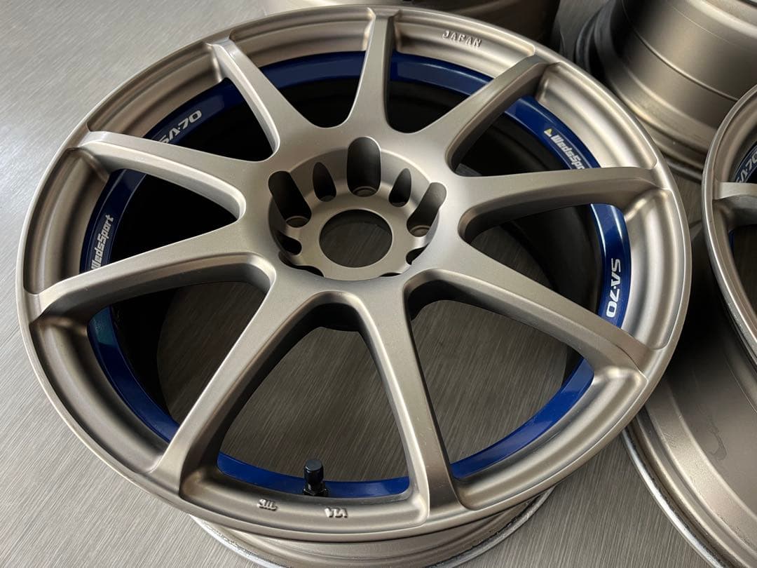 WedsSport SA-70 17×8J+32.17×9J+35中古セット
