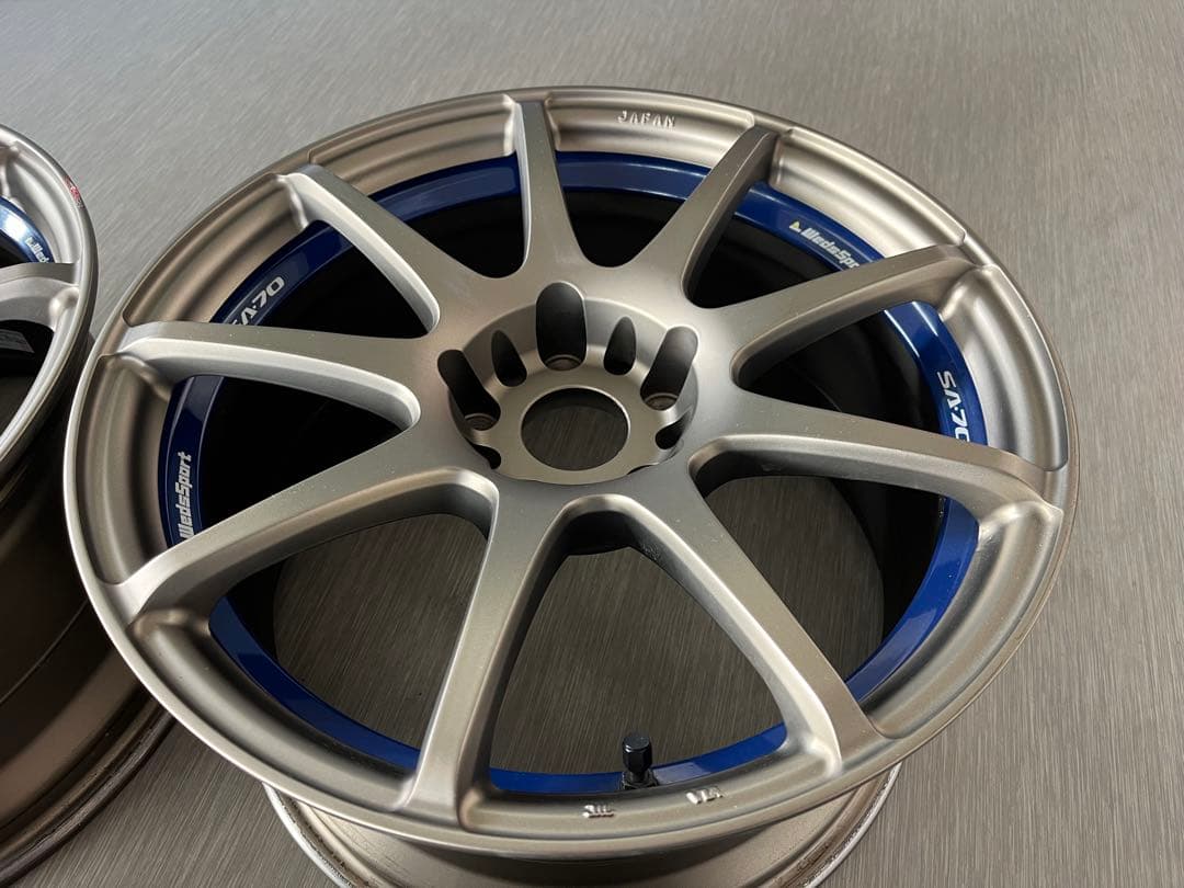 WedsSport SA-70 17×8J+32.17×9J+35中古セット