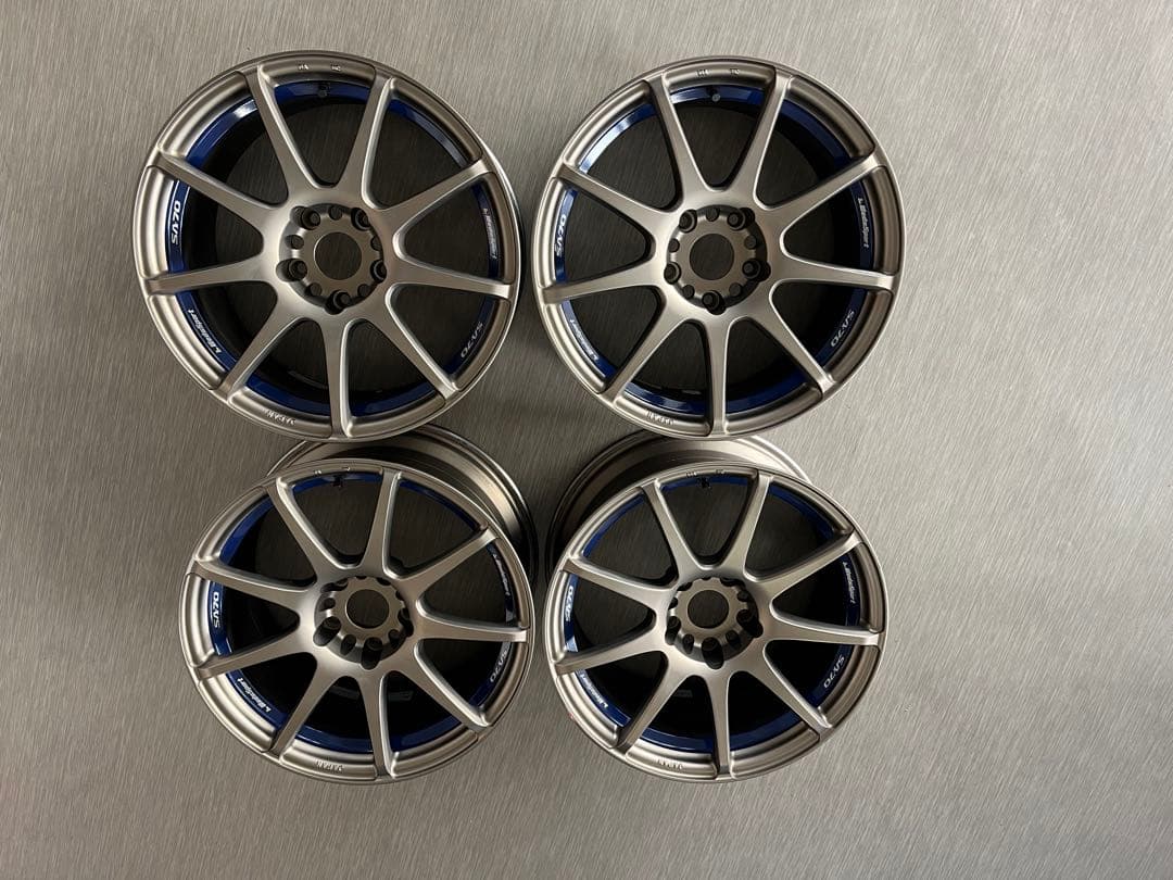 WedsSport SA-70 17×8J+32.17×9J+35中古セット