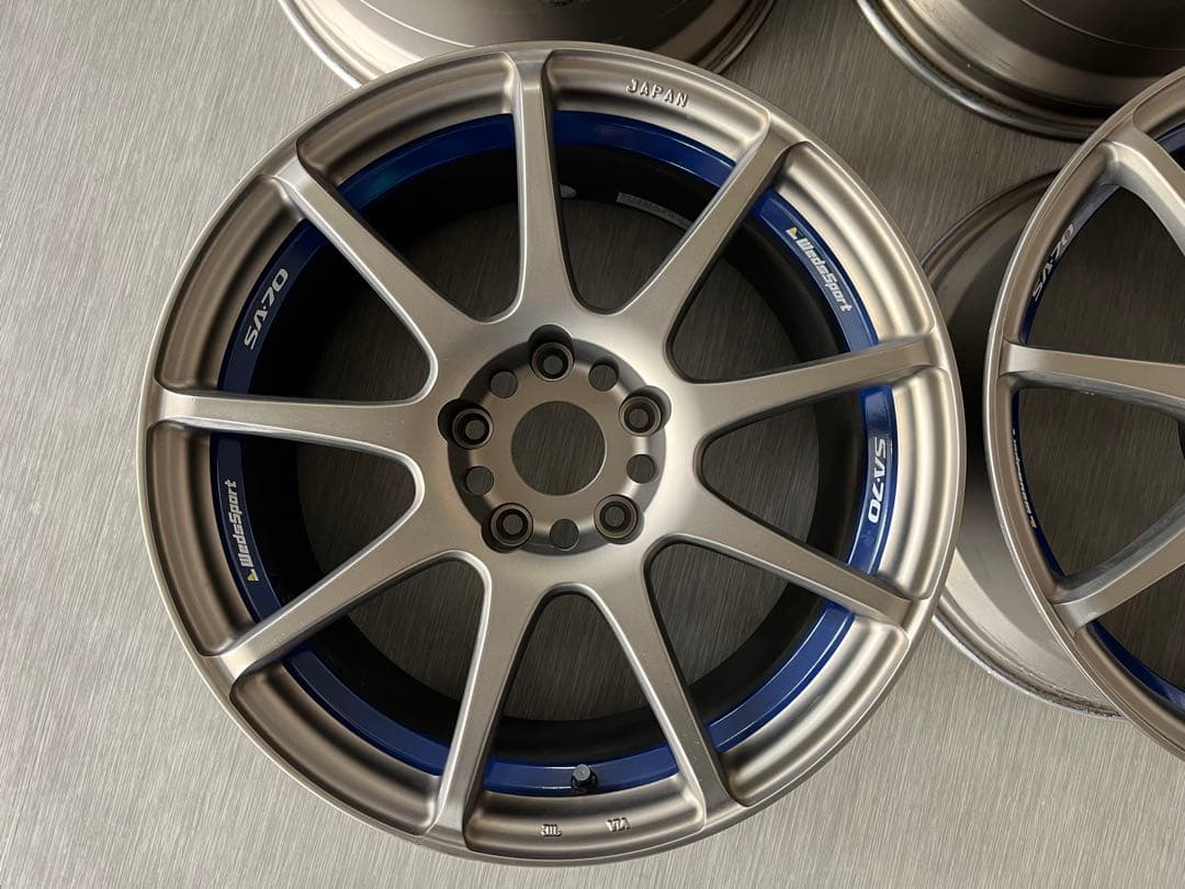 WedsSport SA-70 17×8J+32.17×9J+35中古セット