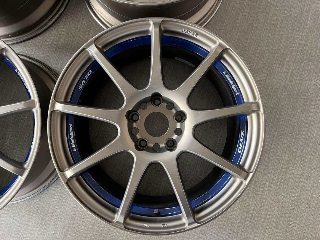WedsSport SA-70 17×8J+32.17×9J+35中古セット