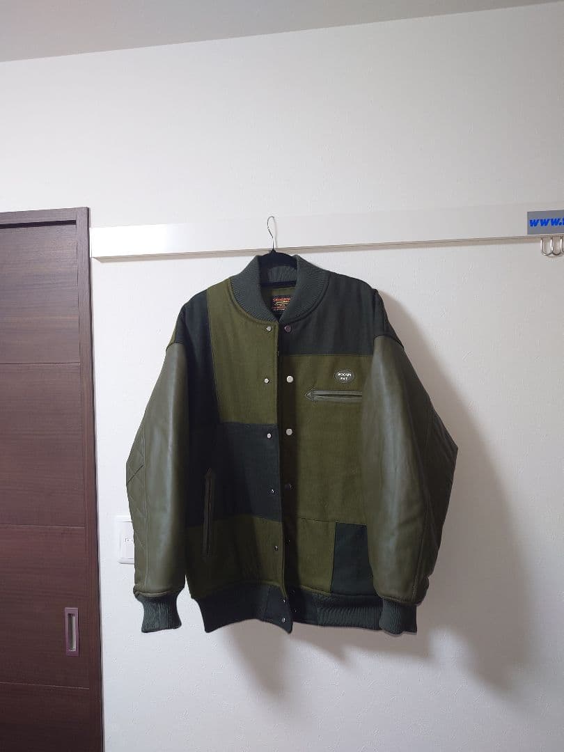 SKOOKUM×FAT スタジアムジャケット。　skootone