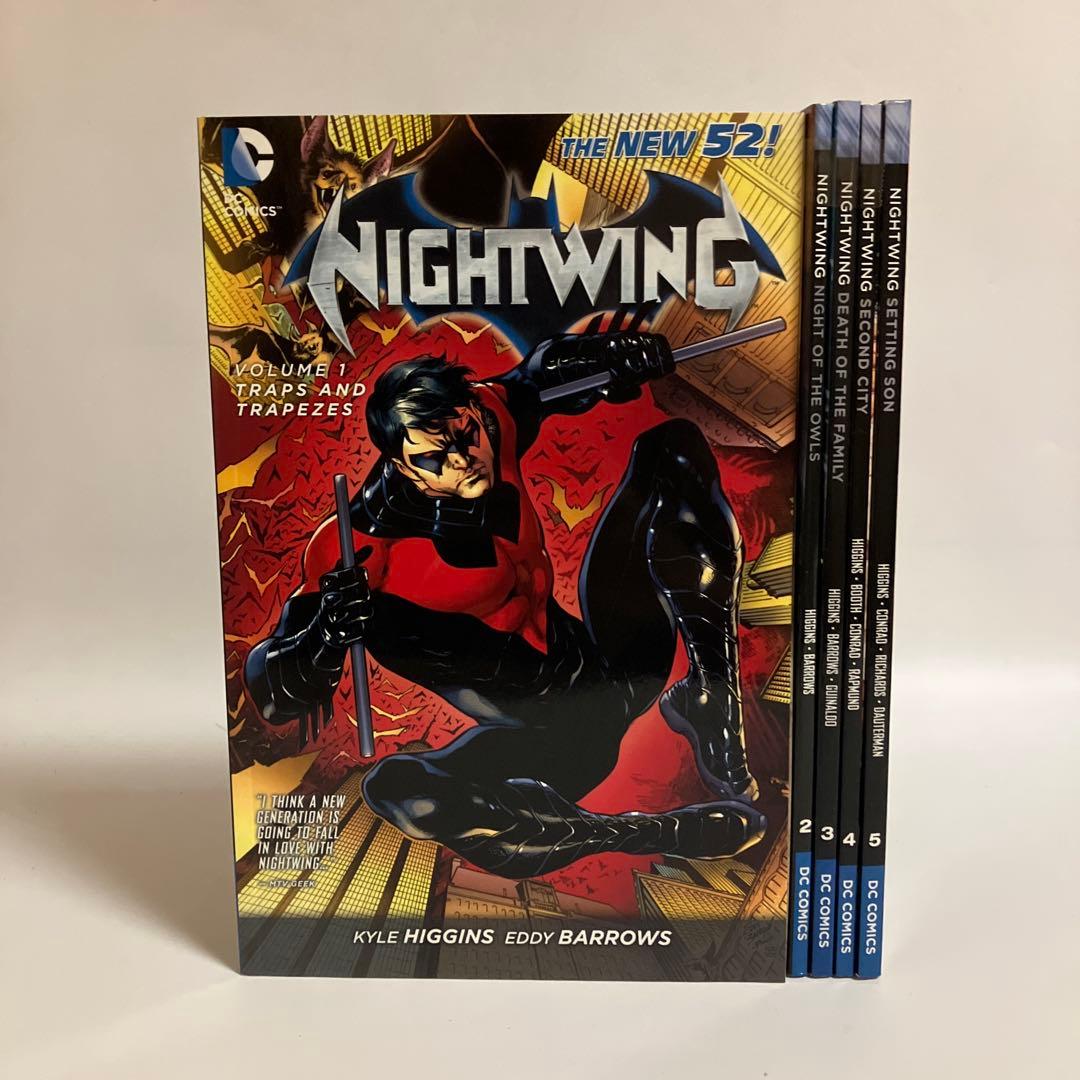 アメコミ・英語　NIGHTWING　全5巻セット　ナイトウィング