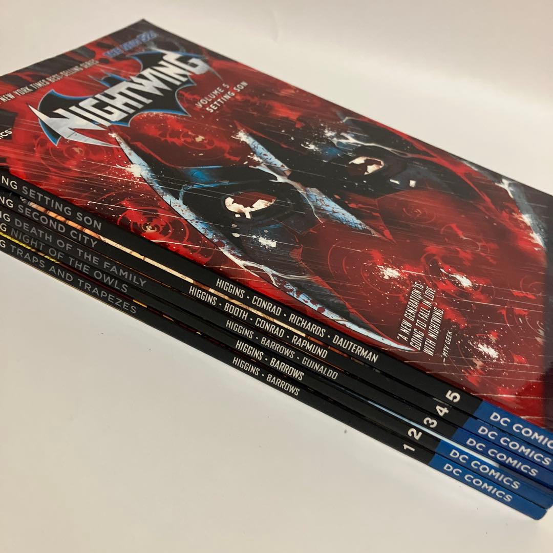 アメコミ・英語　NIGHTWING　全5巻セット　ナイトウィング