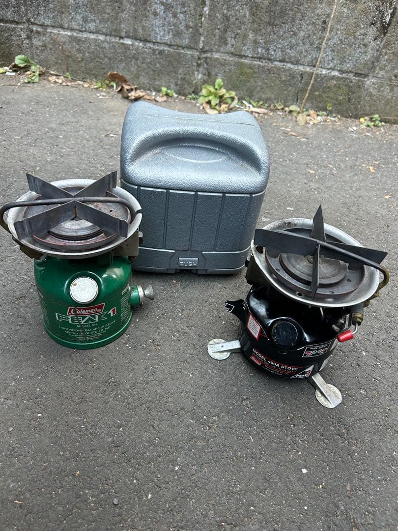 Coleman PEAK 1 & 400A シングルバーナーセット　J