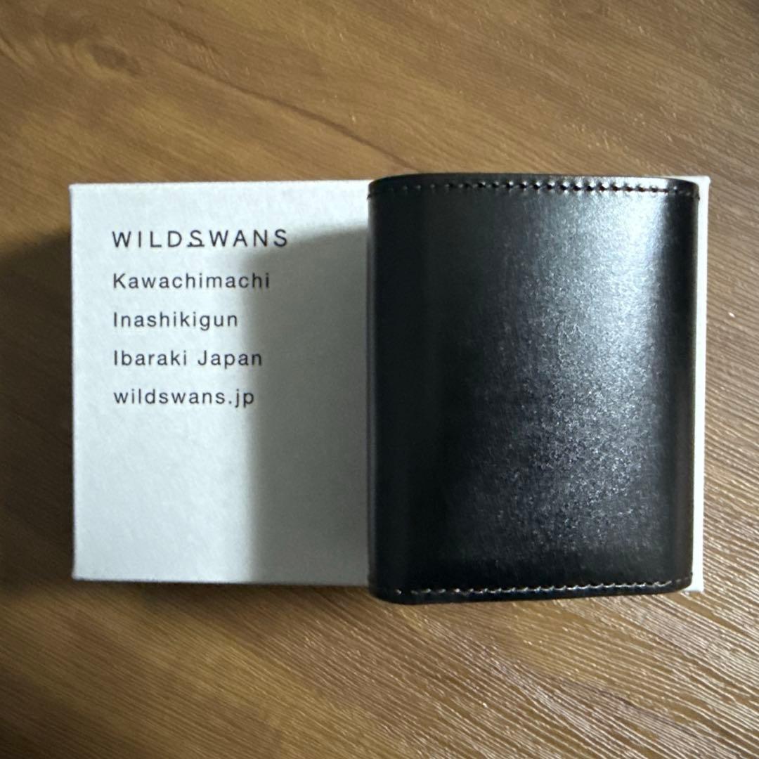 WILDSWANS ブラック 二つ折り財布
