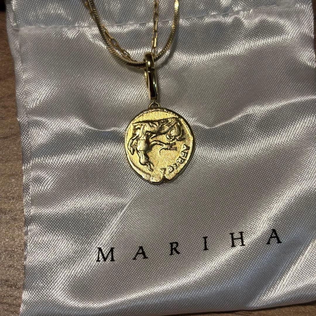 【マリハ】2連ネックレス ゴールド マルチウェイ