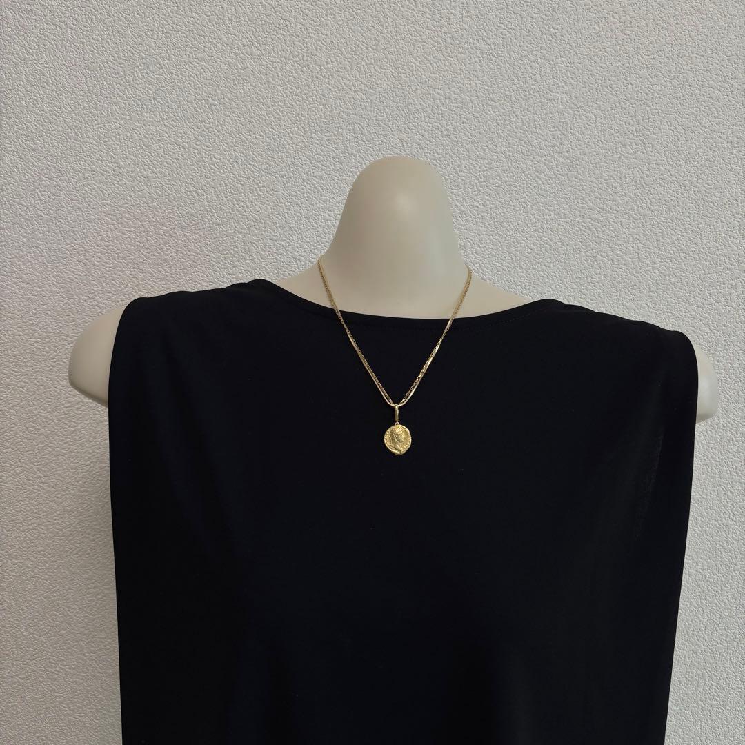 【マリハ】2連ネックレス ゴールド マルチウェイ