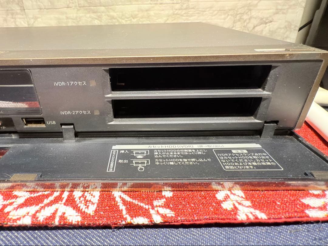 maxell BD iVDR レコーダー BIV-TW1000／純正リモコン