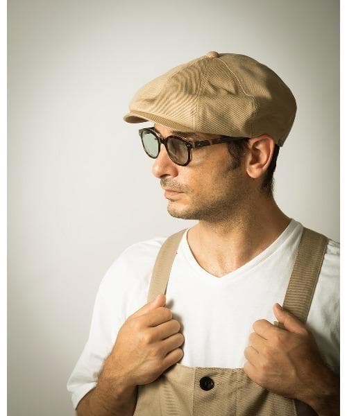 ミスターファットマン　ラッキーダン　ツイル　ベージュ　Lサイズ