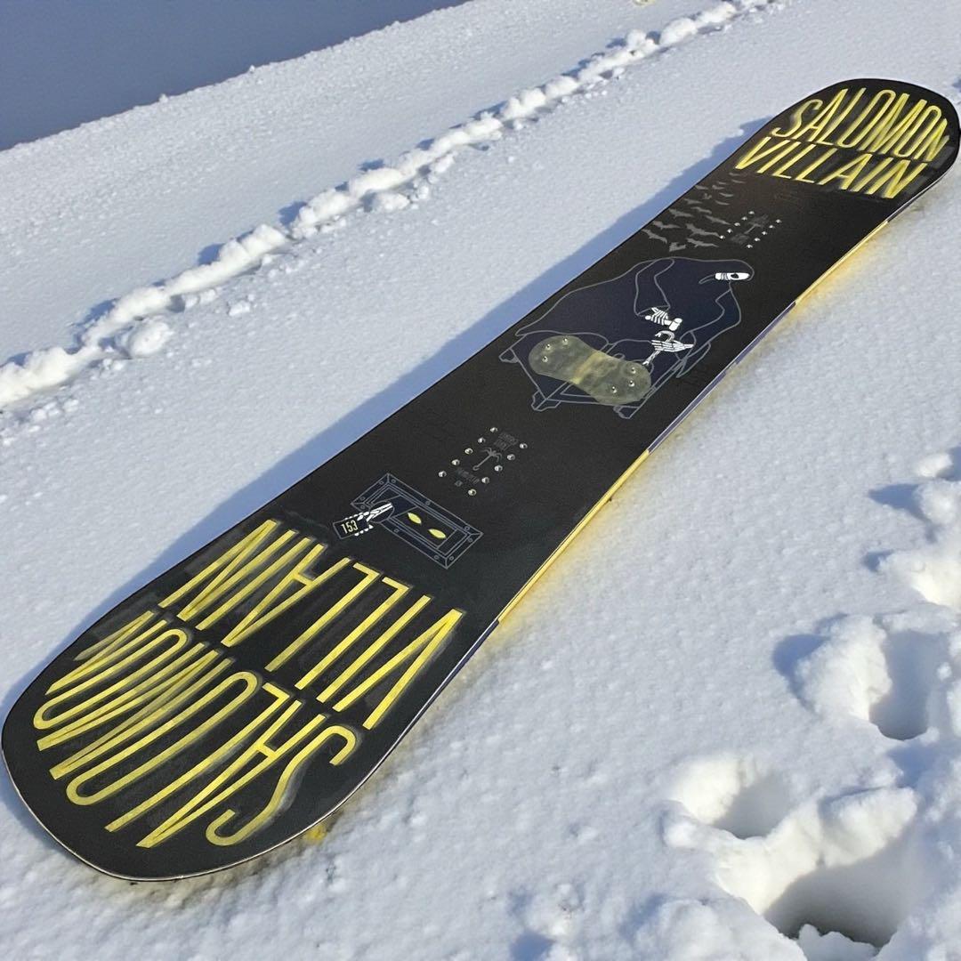 VILLAIN ヴィレイン ビレイン　153cm スノーボード　SALOMON