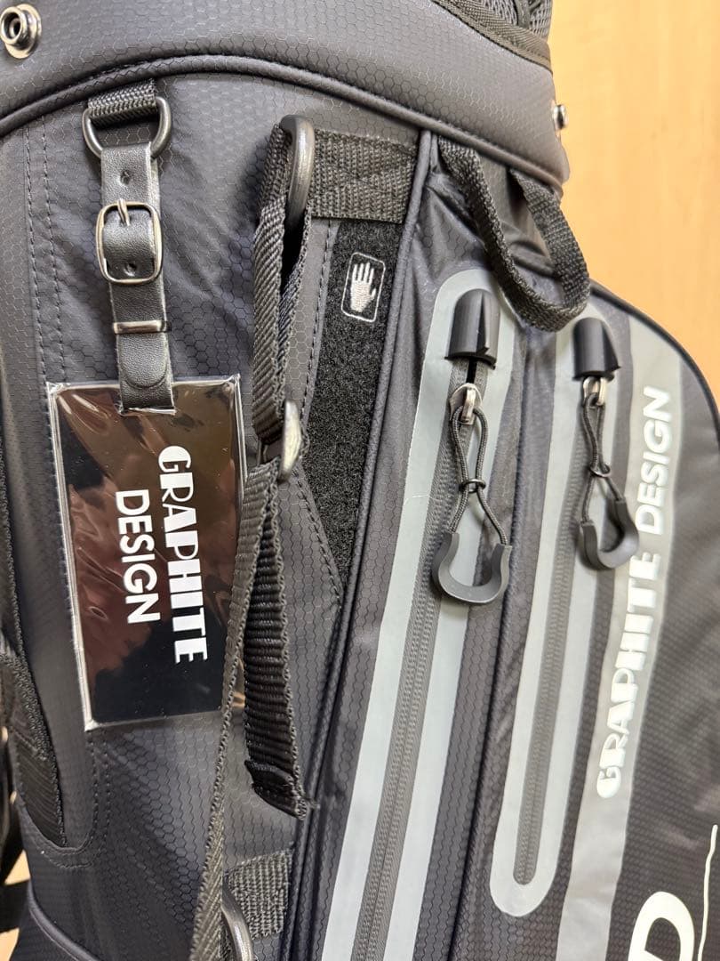 新品★ツアーAD★スタンドキャディバッグ★ツアー支給品★未使用★ゴルフバッグ★黒