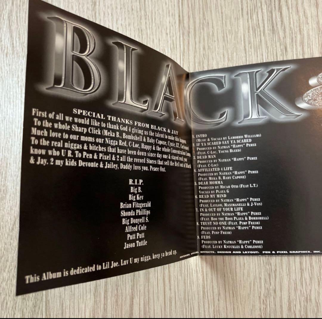 洋楽 G-RAP Black & Jay AFFILIATED 4 LIFE OG