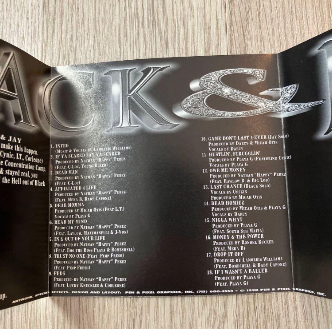 洋楽 G-RAP Black & Jay AFFILIATED 4 LIFE OG