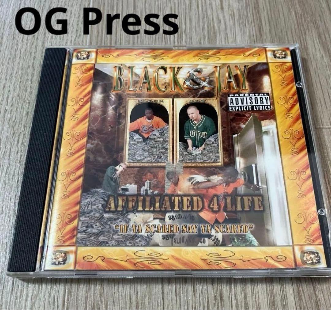 洋楽 G-RAP Black & Jay AFFILIATED 4 LIFE OG