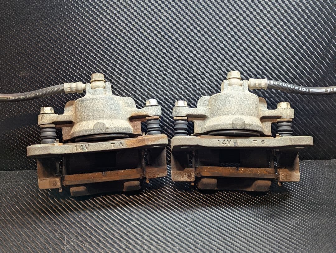 Keiワークス　HN22S　純正　ブレーキキャリパー　14V