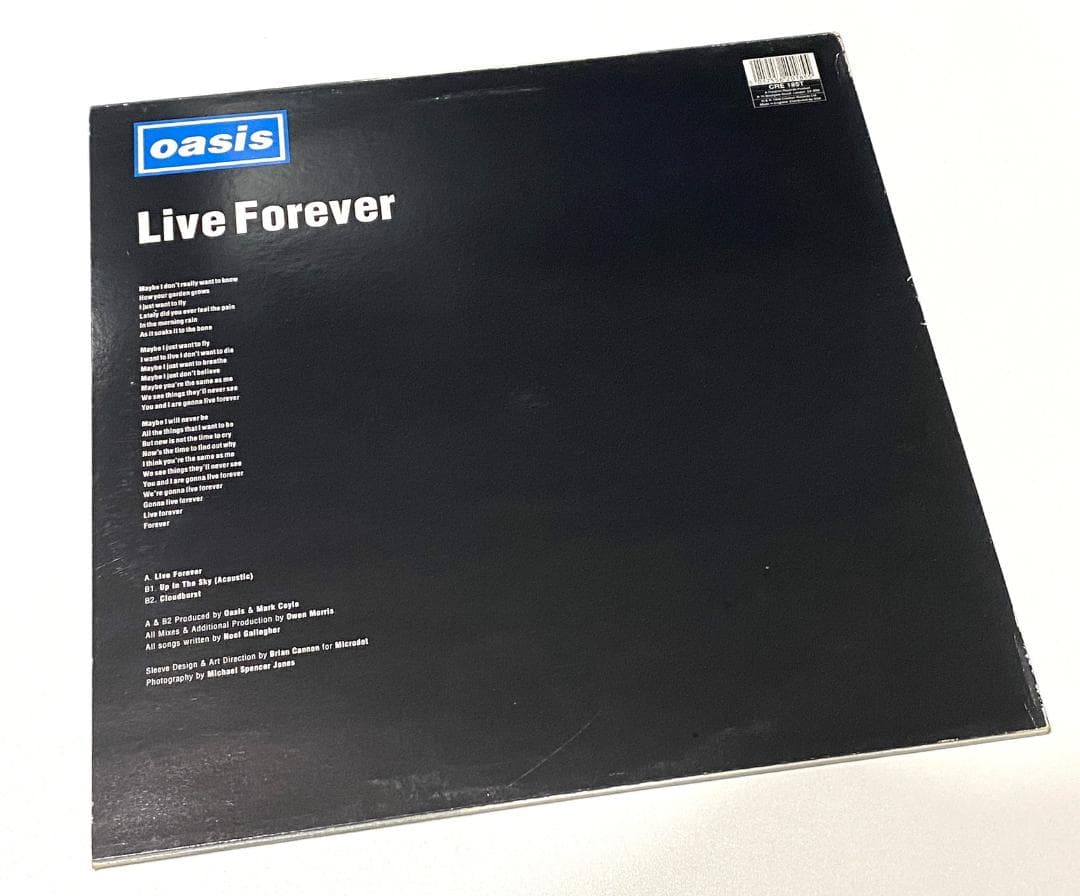 ★UKオリジナル★OASIS★LIVE FOREVER★12inch シングル★