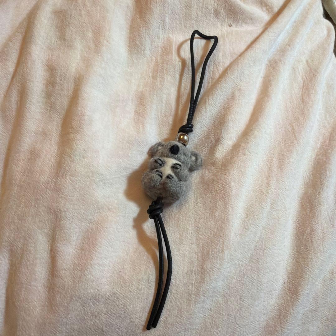 LOEWE コアラチャーム グレー