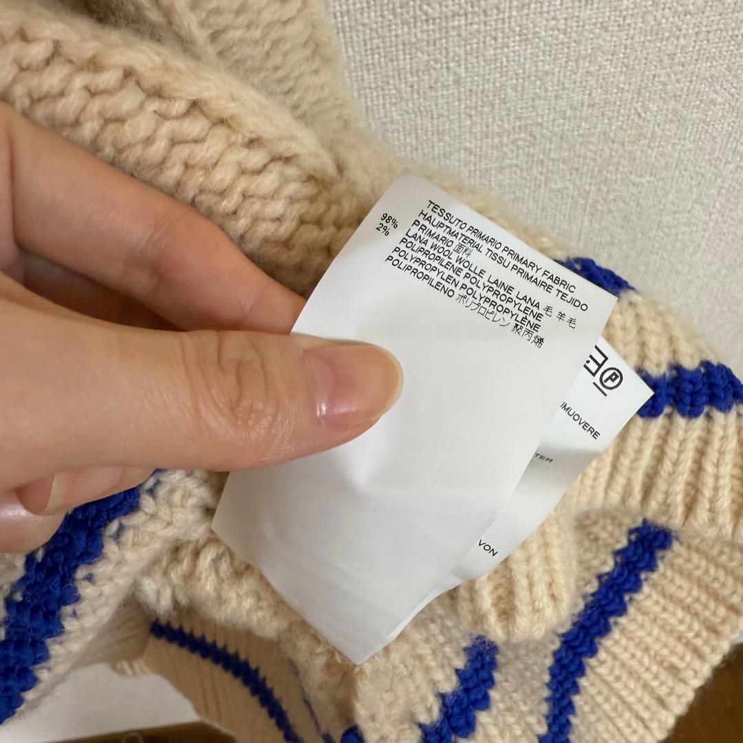 Maison Margiela★肉厚ニット★アラン編み★ワンピース*ジレベスト★