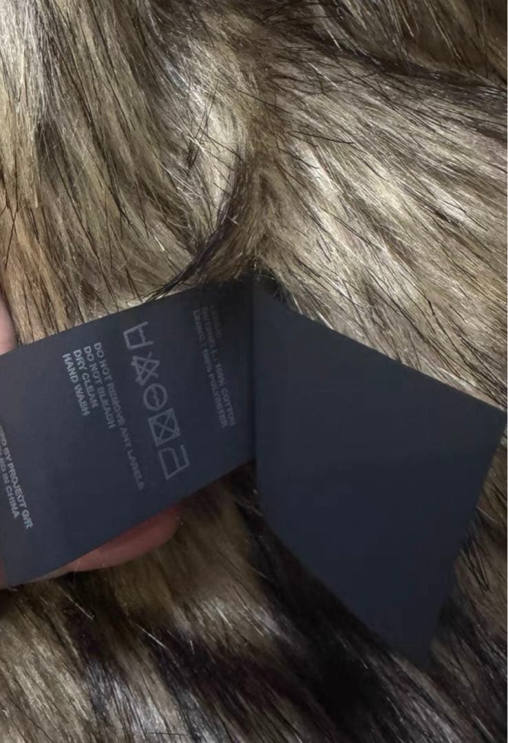 PROJECT G/R 迷彩ファー付きジャケット　1\S