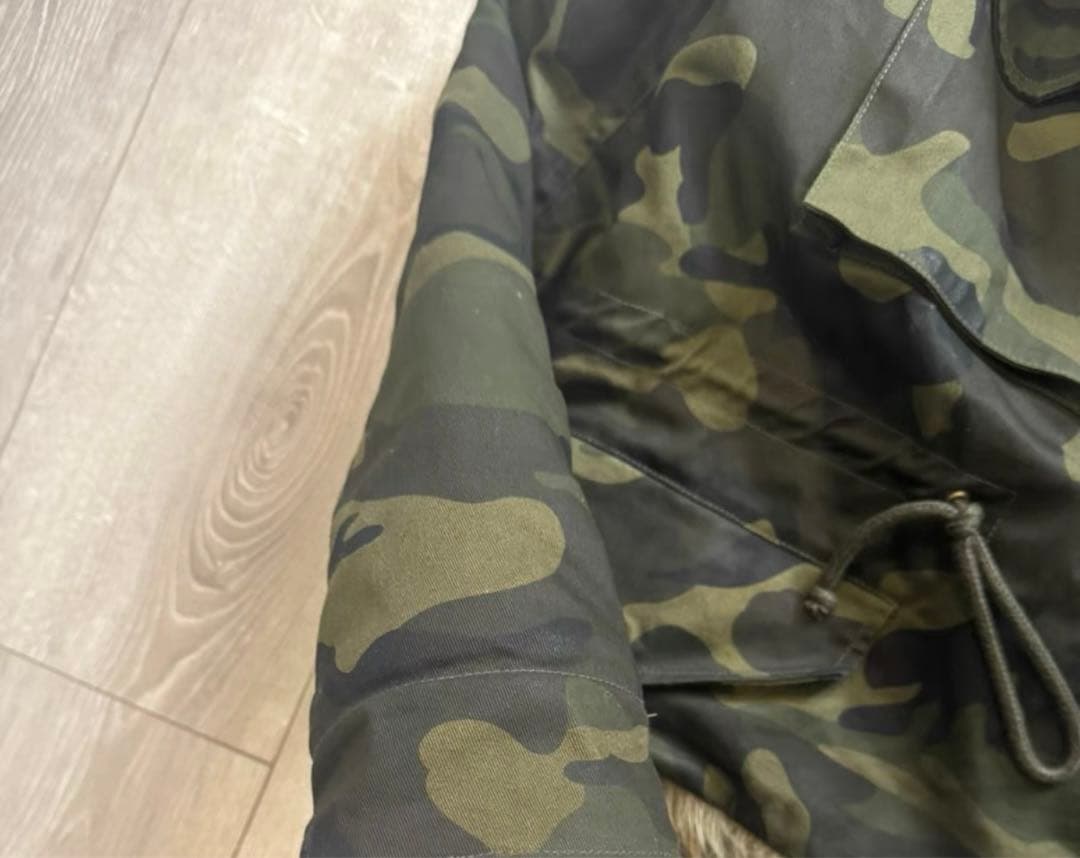 PROJECT G/R 迷彩ファー付きジャケット　1\S