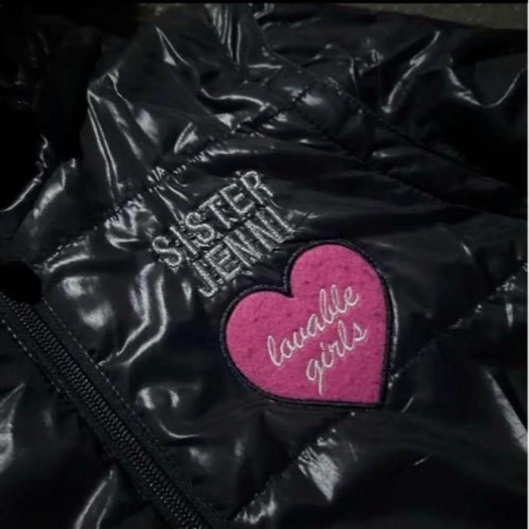 00s archive fur down jacket黒 ギャル男 光沢