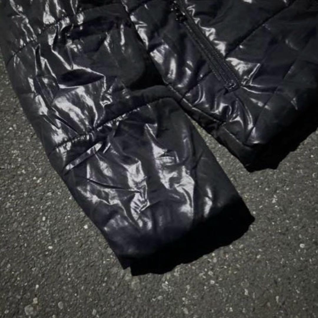00s archive fur down jacket黒 ギャル男 光沢