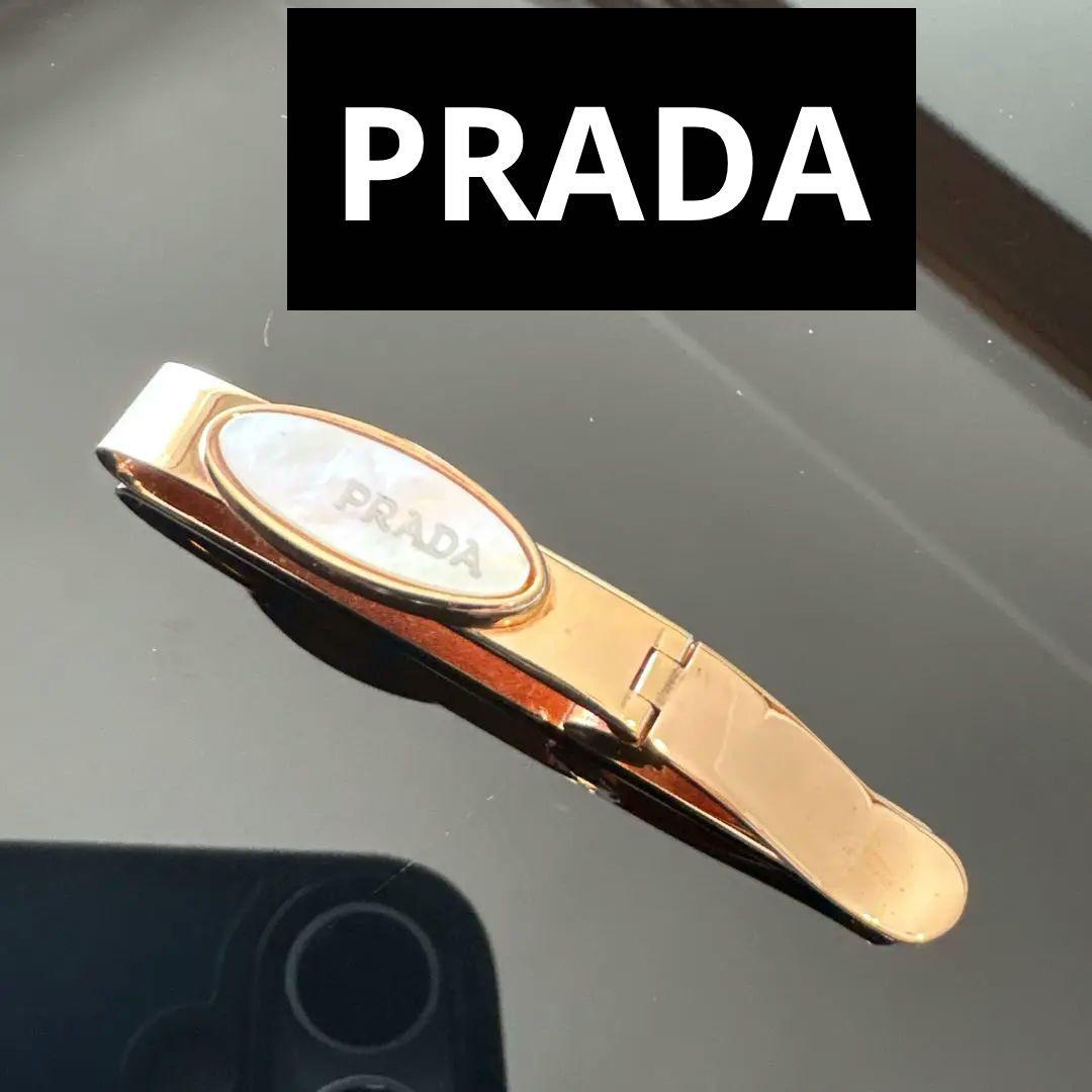 PRADA tieTack　プラダネクタイピン　 ロゴモチーフ プラダタイピン