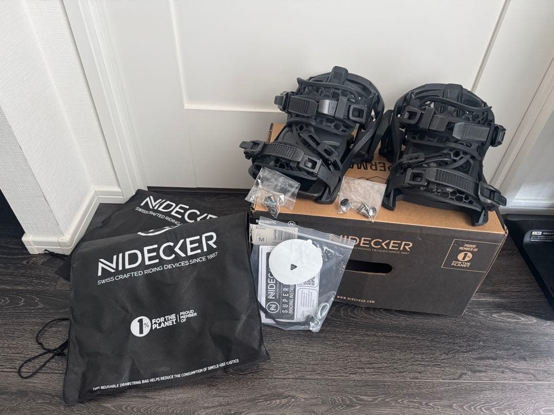 NIDECKER スノーボードバインディング Mサイズ