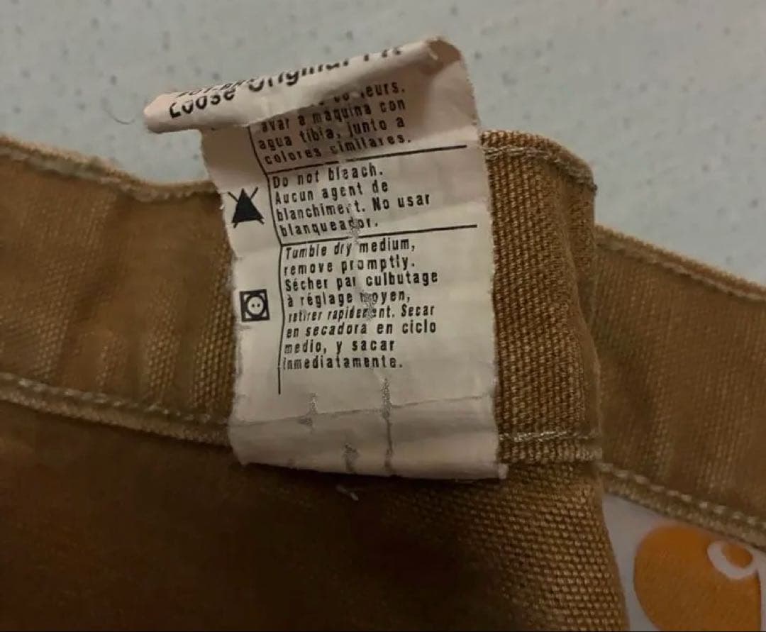 (90年代ビンテージ)ヴィンテージ カーハート メンズ ダブルニー　パンツ