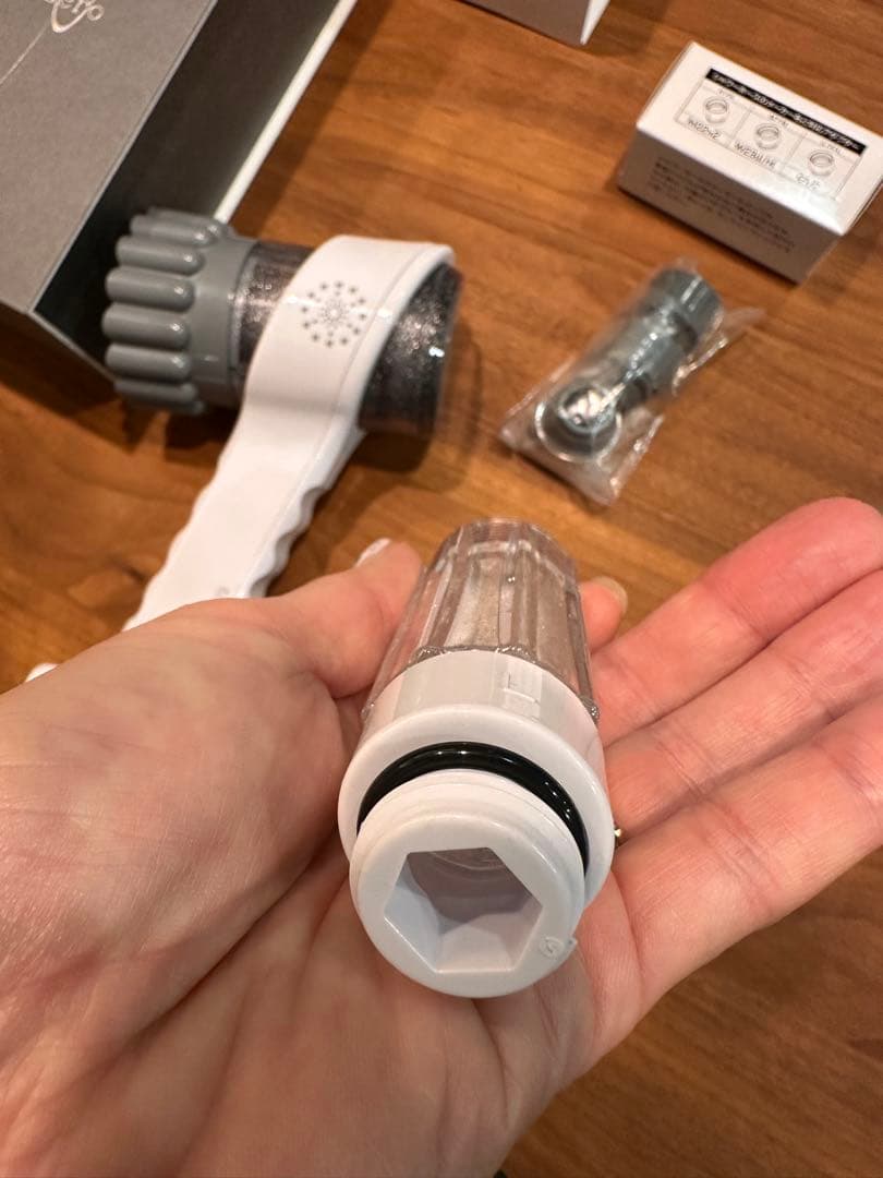 Mirable zero ミストシャワーヘッド　1度の使用