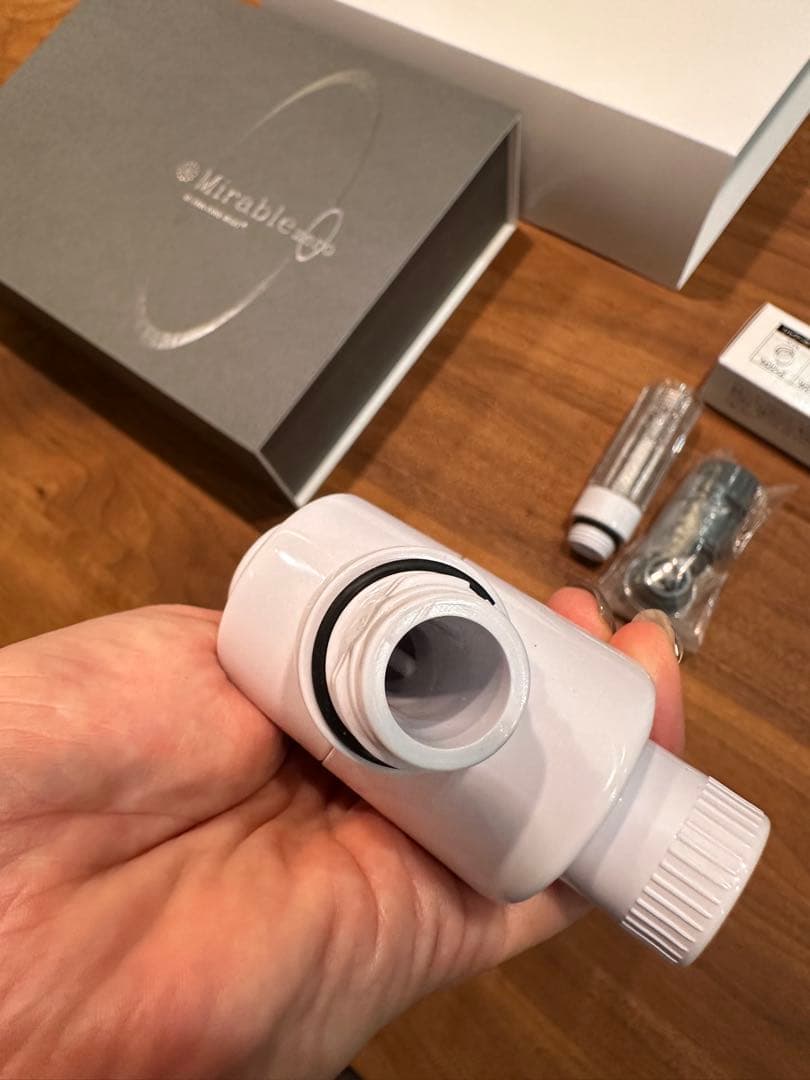 Mirable zero ミストシャワーヘッド　1度の使用