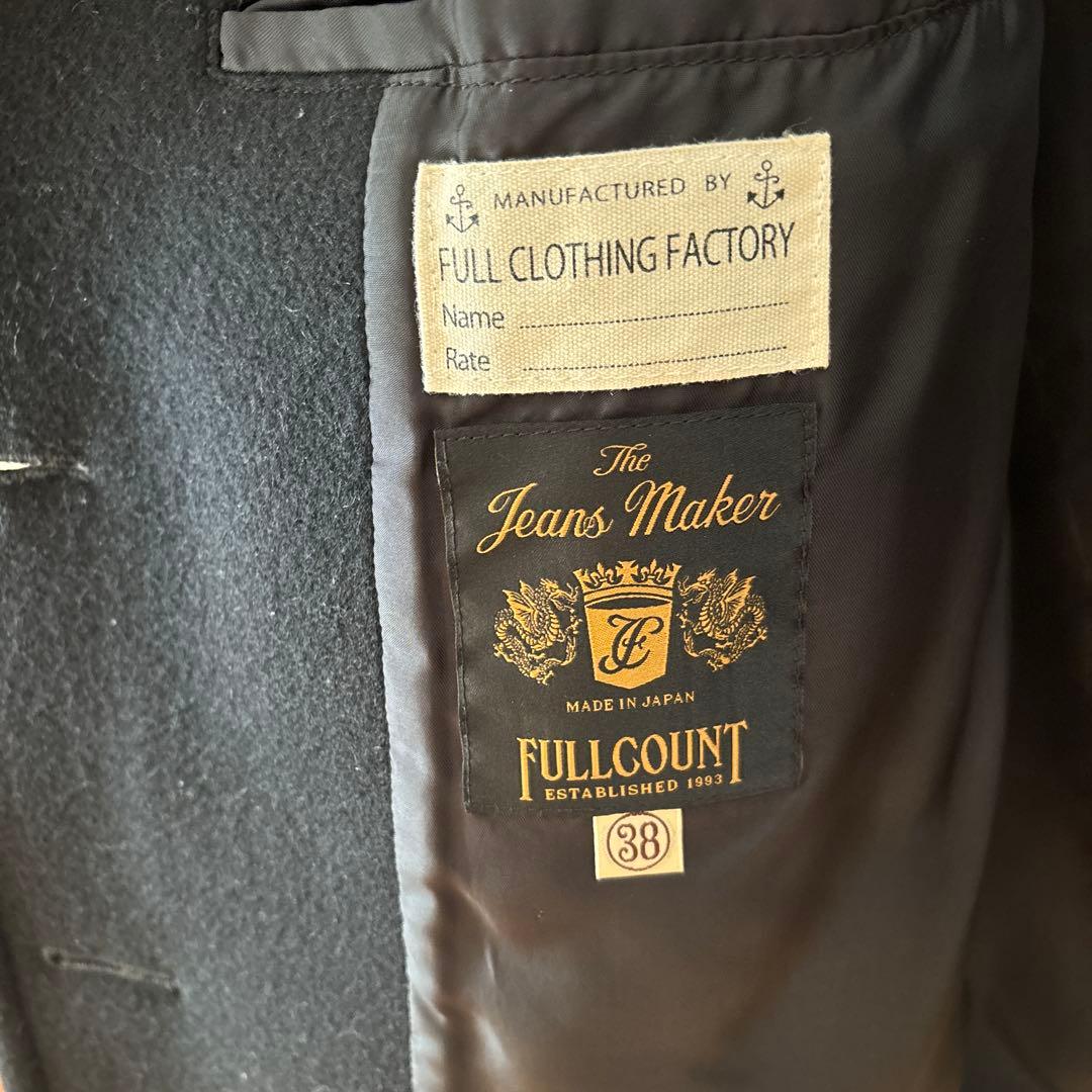 フルカウント ピーコート 38