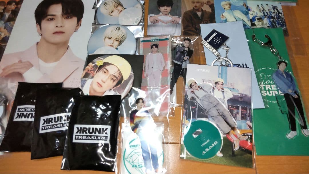 treasure アサヒ トレカ 公式グッズ まとめ売り