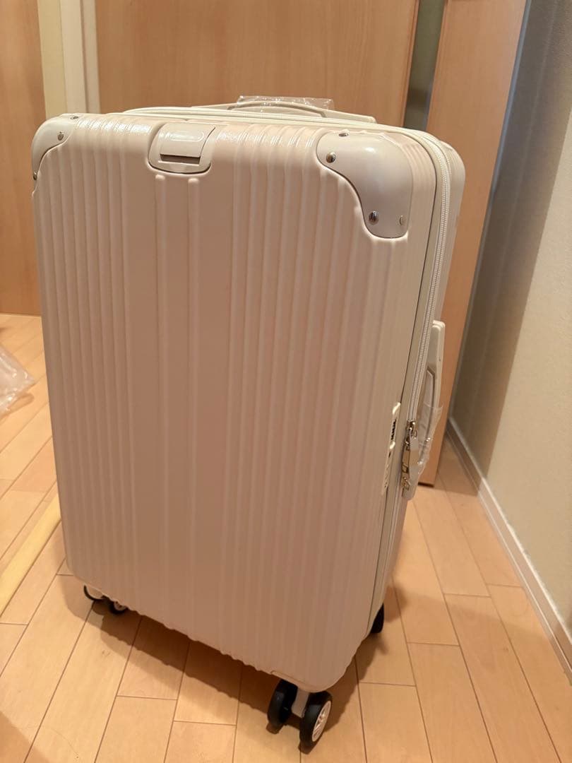スーツケース Mサイズ ストッパー付き 拡張機能 超静音