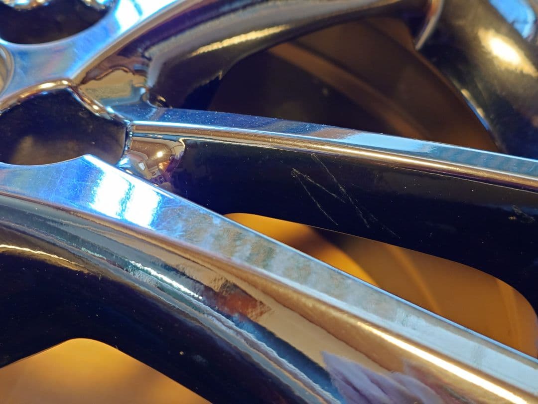 LEXUS 純正ホイール18inch 4本 ブラックスパッタリング【USED】