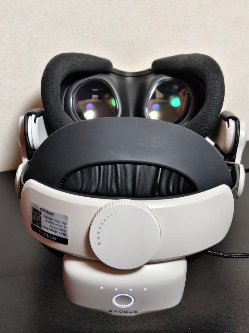  Quest 3（512GB）＋ BOBOVR バッテリーホルダー付き