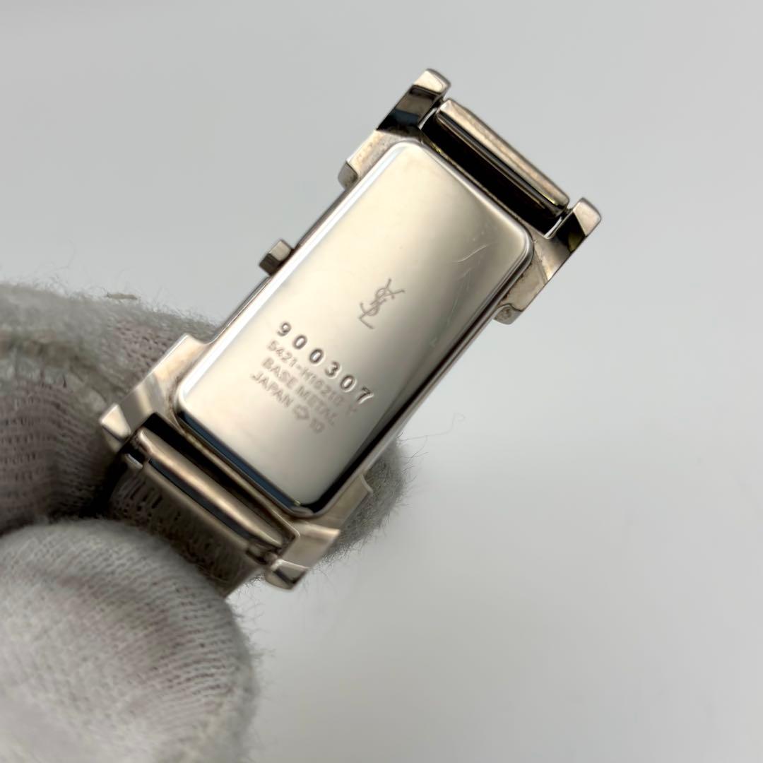 希少✨Yves Saint Laurent シルバー 腕時計 YSL カサンドラ