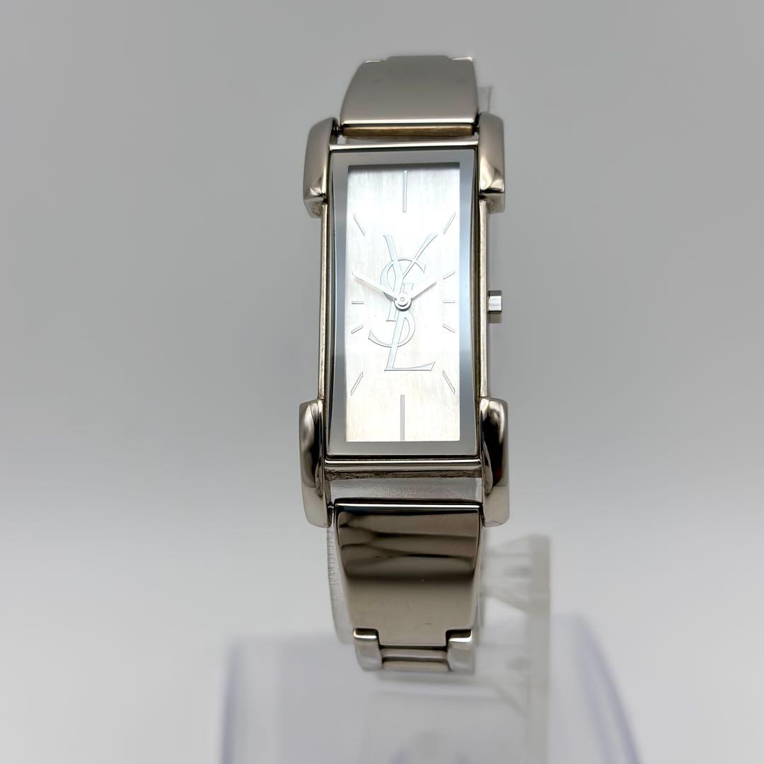 希少✨Yves Saint Laurent シルバー 腕時計 YSL カサンドラ