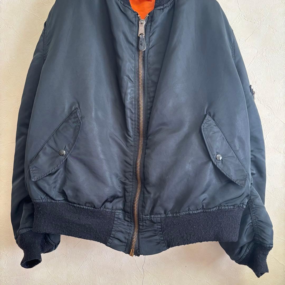 ALPHA MA-1 アルファフライトXXL 80s90sUSA製 82790J