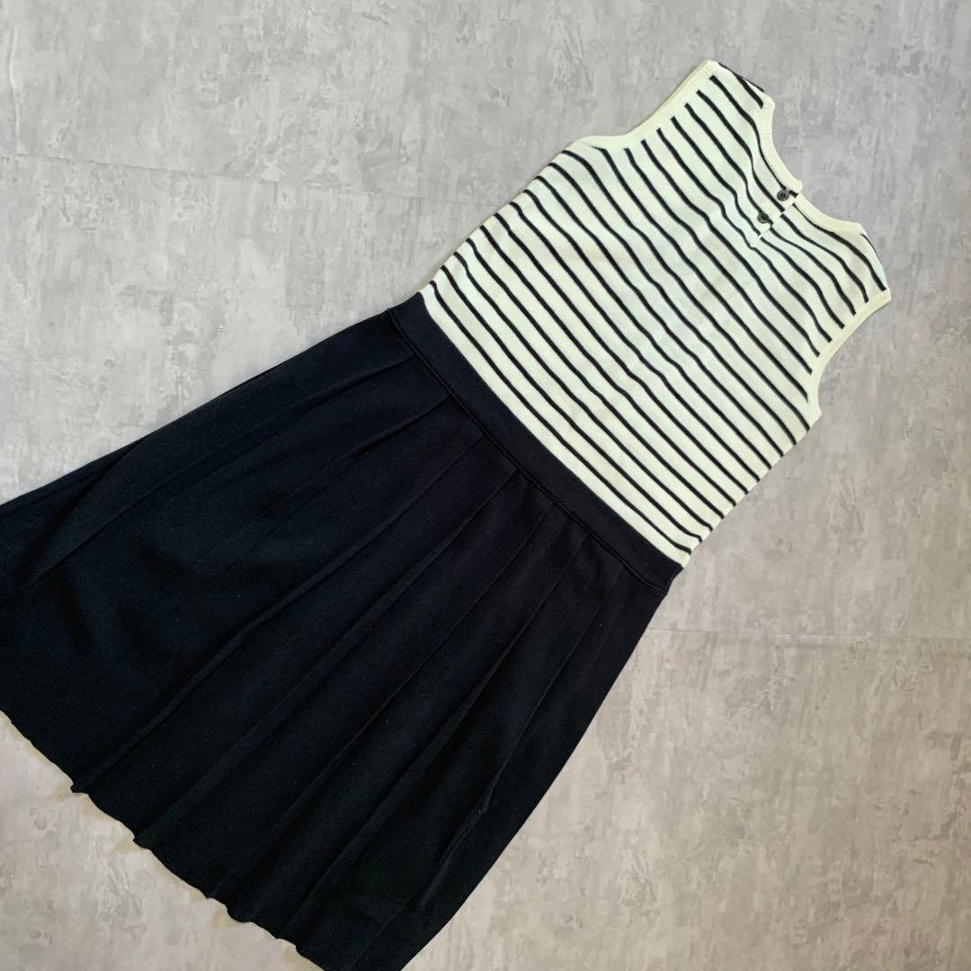 familiar ノースリーブプリーツワンピース 150