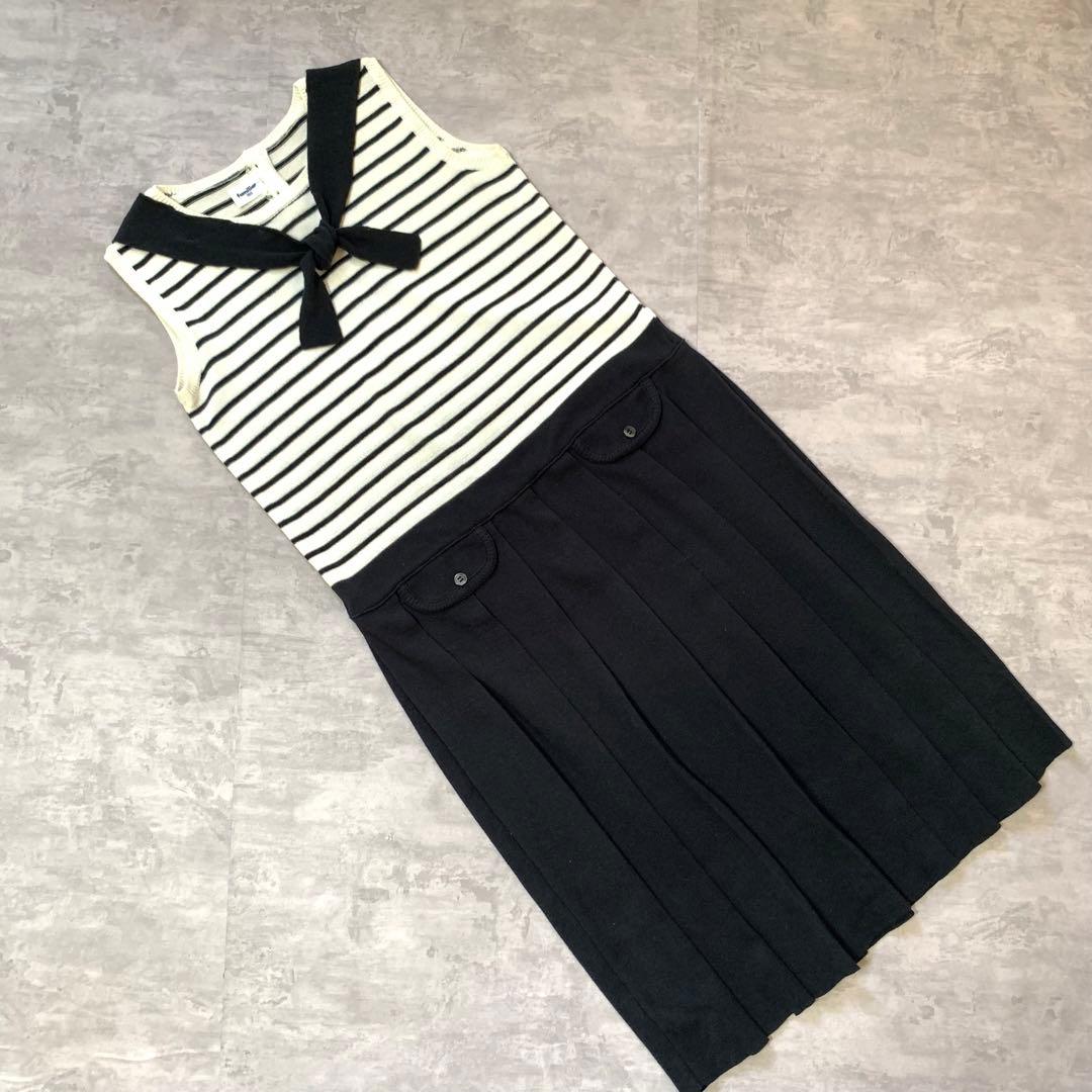 familiar ノースリーブプリーツワンピース 150