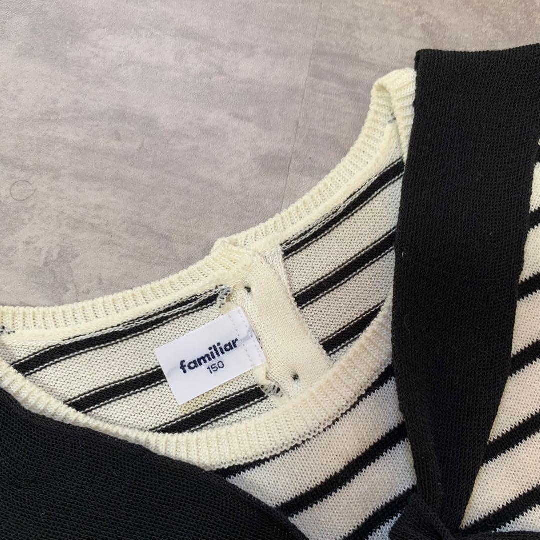 familiar ノースリーブプリーツワンピース 150