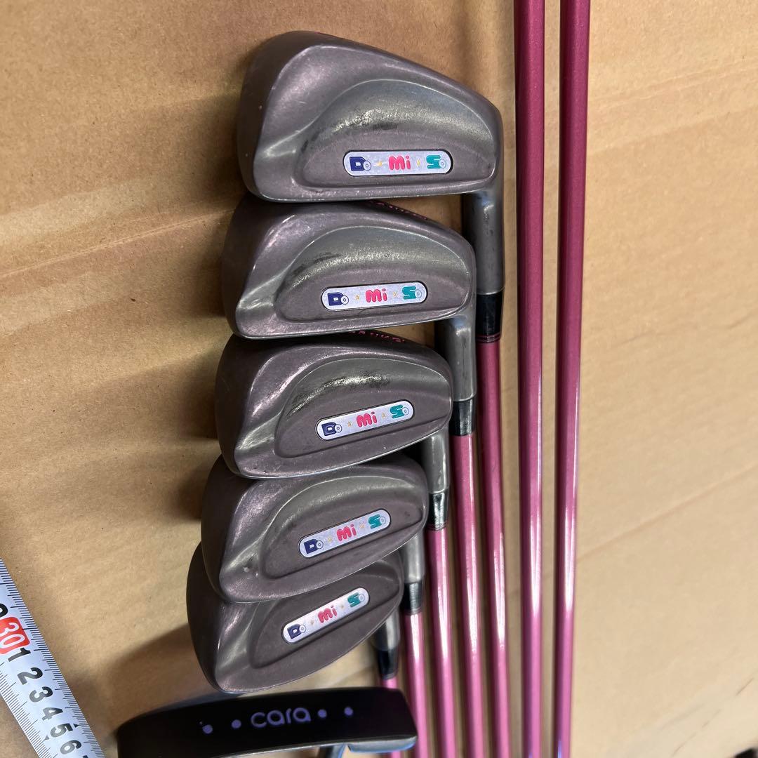 レディース ゴルフクラブセット 7本 かなり年代物です