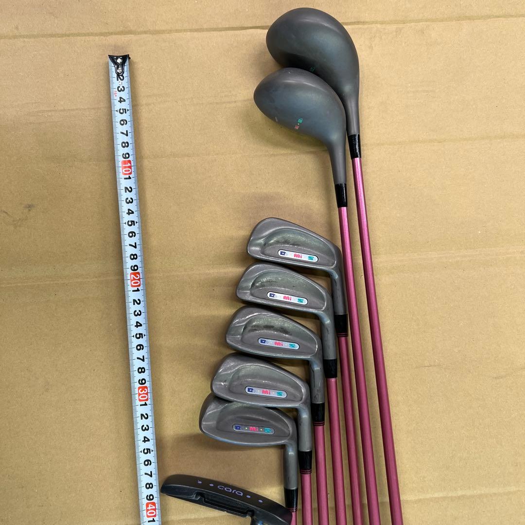 レディース ゴルフクラブセット 7本 かなり年代物です