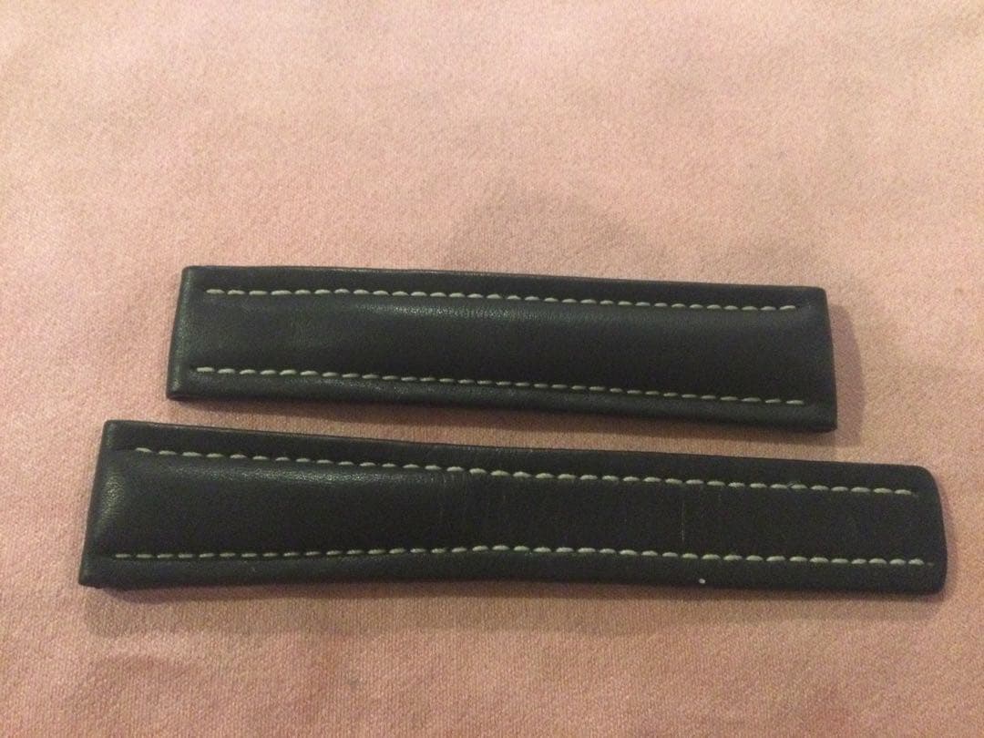 ブライトリング 純正Dバックル 専用カーフベルト